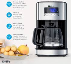 This coffee maker and grinder is designed to maintain the highest possible quality for a better cup of coffee. Ultimate Guide To The Best Smart Wifi Coffee Makers For 2021