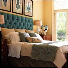 Headboards are fun, but what can really make them especially unique is adding a little pop of color, like this diy teal. Pin On Master Bedroom Inspiration