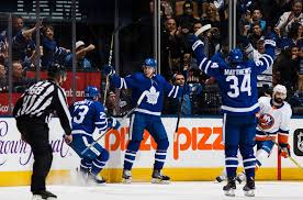 More scores will be add if team takes it. Wach Two Maple Leafs Rookies Score First Nhl Goals In Win Over Islanders