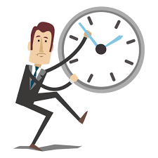 Businessman Cartoon Reversing Time Png Office Cartoon Time Cartoon Cartoon