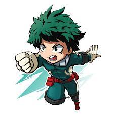 Izuku Midoriya Chibi My Hero Academia Anime Character Drawing