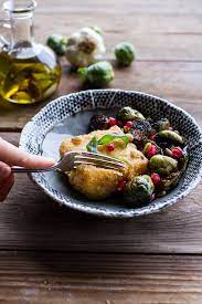 Cheesy Fried Polenta Half Baked Harvest Recipe Polenta Fries Food Brussel Sprouts