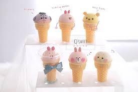 instagram 上的q sweet 翻糖工作室 甜筒棉花糖 棉花糖 cutefood meringuekisses meringuecookie cute sweet me stuffed peppers popsicles salt and pepper shaker