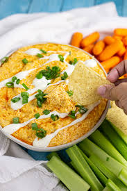That was the situation with this crock pot buffalo chicken dip. Crockpot Buffalo Chicken Dip Recipe The Gracious Wife