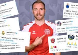 No había hablado ni con el jugador ni con su familia sobre los detalles, por lo que no podía dar información específica de qué le ocurrió a eriksen. Qxgojcllazsrim