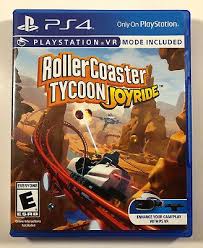 Rollercoaster Tycoon Joyride Vr Ps4 Playstation 4 Psvr Fast Free Shipping Roller Coaster Tycoon Playstation Roller Coaster