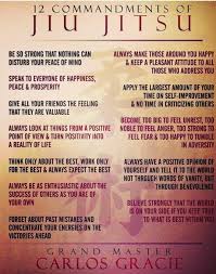 12 Commandments Of Jiu Jitsu Jiujitsu Peaceofmind Selfimprovement Peaceandprosperity Positivity Enthu Jiu Jitsu Training Jiu Jitsu Jiu Jitsu Quotes