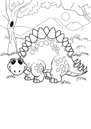 Kleurplaat Dinosaurus In Het Bos Gratis Kleurplaten Om Te Printen Afb 30979