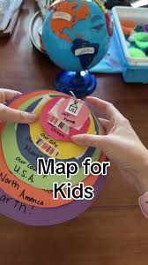 We’ve started our geography unit in our kindergarten homeschool so I wanted  to show you this really easy activity I found on Pinterest that you can do  with your kids to identify where they live! 1. ...