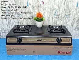 Kompor dua tungku ini juga memiliki enamel bracket sehingga bisa menahan beban berat untuk memasak dalam porsi besar. Berkahelektronik18 Home Facebook