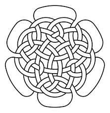 Blom Celtic Knot Work By Peter Mulkers Draftsight Celtic Knot Designs Celtic Knotwork Celtic Designs
