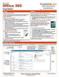 Microsoft Office 365 Free Cheat Sheet Office 365 Microsoft Office Word Microsoft Office