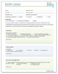 Customizable Birth Plan Template Free Editable Pin On Pregnancy