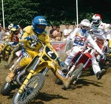 Eric Geboers, Johnny O'Mara 1982 125cc World Championship Switzerland.  🔥🔥🔥