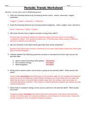 Types of chemical bonds worksheets answer key. Dry Lab Periodic Trends Answer Key Doc Name Date Periodic Trends Worksheet Directions Use Your Notes To Answer The Following Questions 1 Rank The Course Hero
