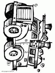 There is always something fun happening in caitie's classroom! Dump Truck Coloring Pages Free Printable Pictures 55