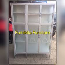 Ada beberapa tips memilih lemari agar anda bisa mendapatkan barang tersebut sesuai dengan. Rak Piring Alumunium 3 Pintu Full Box Kaca Shopee Indonesia