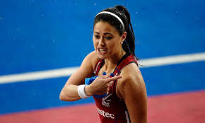 The athlete, who won gold for team gb as part of their field hockey team in rio, is presenting the bbc's olympics breakfast show with dan walker, and on the first official day of competition, they were joined. Sam Quek In Favour Of The Hundred S Gender Neutral Language