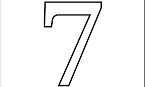 Printable Number 7 Coloring Page Coloring Pages Coloring Pages For Girls Printable Numbers