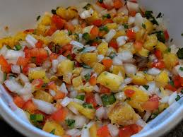 Bobby flay fish tacos and pineapple salsa. Grilled Pineapple Salsa Recipe