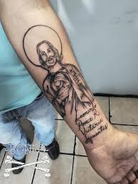Te recuerdo nuestro patrono, nunca se enojará contigo por este tipo de detalles. Bones Tattoo San Judas Tadeo Facebook