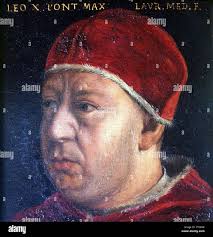 pope leone X Stock Photo