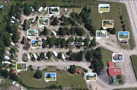 .falls rv park, columbia falls: Rv Park And Campground Map Glacier Peaks Rv Park