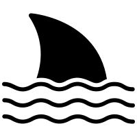 Shark Dorsal Icons Download Free Vector Icons Noun Project