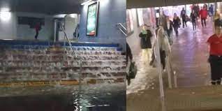 T° (ressentie) quantité de précipitations: Videos Apres Bordeaux Toulouse Sous Une Pluie Torrentielle