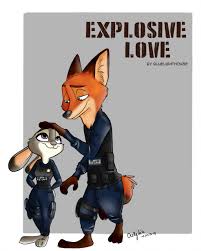 Cover For Explosive Love By Ocerydia On Deviantart Zootopia Fanart Zootopia Nick And Judy Zootopia Comic
