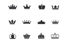 12 Crown Icons Web Design Trends Photoshop Design Icon