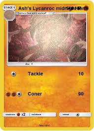 Check spelling or type a new query. Pokemon Ash S Lycanroc Midnight Form