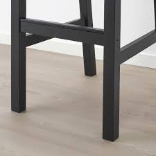 The table has a spacious drawer for storing flatware. Nordviken Nordviken Bar Table And 4 Bar Stools Black Black Ikea