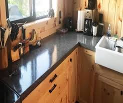 Cover the concrete with plastic (without letting it touch the surface and allow it to cure in the forms for 10 days. Poured In Place Concrete Countertops