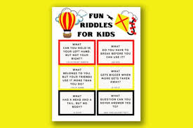 How do you save yourself? Printable Riddles For Kids