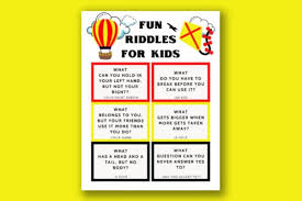 Free printable word puzzles brain teasers. Printable Riddles For Kids