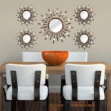 Stratton Home Decor Small Round Bronze Contemporary Mirror 15 In H X 15 In W Shd0087 The Home Depot