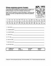 Abraham said to the oldest servant of his house, who ruled over all that he had, 'please put you hand under my Bride For Isaac Esp Coloring Page Sermons4kids