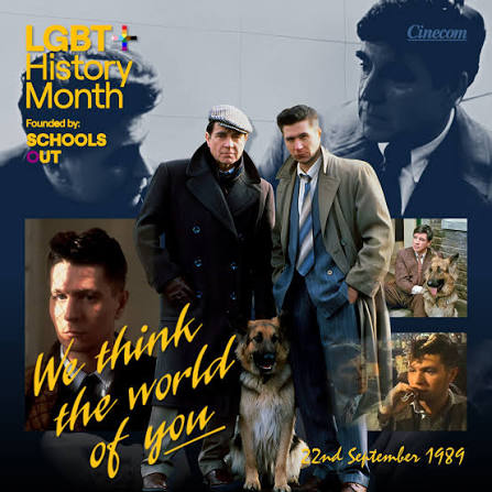 We Think the World of You is a 1988 film directed by Colin Gregg and  starring Gary Oldman and Alan Bates. It is adapted from the 1960 J. R.  Ackerley novel of