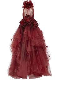 Marchesa Ombre Tulle Ball Gown Ball Gowns Red Evening Gowns Beautiful Dresses