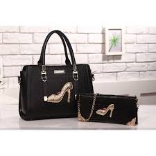 Jual tas merk charles keith fashion wanita 776824979. Set Paket Dompet Tas Wanita Handbag Charles Keith