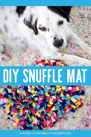 It also works as a great slow feeder for cats! How To Make A Snuffle Mat Dream A Little Bigger