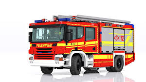 Scania Rosenbauer P320 Rescue Pumper Hlf 20 Lego City Fire Truck Lego Fire Lego Truck