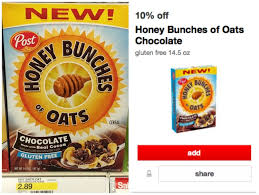 Honey bunches of oats chocolate is not only tasty, it's now gluten free which opens up a whole new world come breakfast time. Honey Bunches Of Oats Chocolate