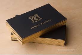 Every person (and every business) has a different voice and tone, and that individuality is what needs to be reflected in your business card so you can confidently present it wherever you go as an extension. Free Gold Foil Monogram Elegant Black Business Template Rockdesign Com