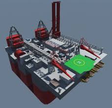 Oil Rig Platform And Fpso 3d Model Pack Sponsored Affiliate Platform Rig Oil Fpso Oil Rig Rigs Drilling Rig
