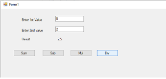 Vb is a powerful language that started as an abstraction from basic, and now often covers the vb.net ecosystem. Visual Basic Program For Addition Subtraction Multiplication And Division Codebun
