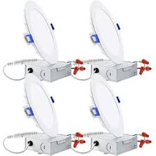 Torchstar Essential Series 12w 6 Inch Recessed Lighting Dimmable Ultra Thin Ceiling Light Etl And Energy Star Listed Can Killer 2700k