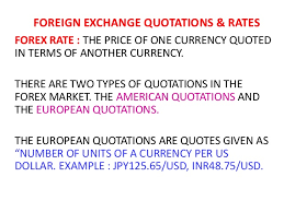 Data are only for reference. Foreign Exchange Rates Quotes