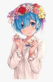 Pin en anime sad uwur. Rem Rezero Anime Kawaii Animesticker Animestickers Chicas Anime Kawaii Png 1024x1225 Png Download Pngkit